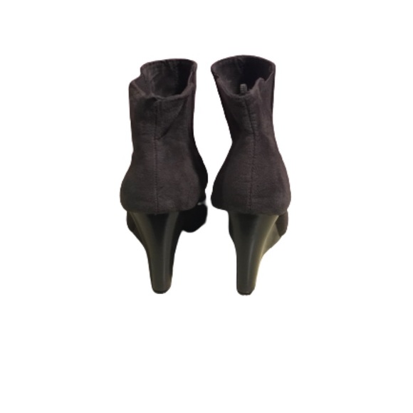 Old navy brown wedge booties - Picture 4 of 5